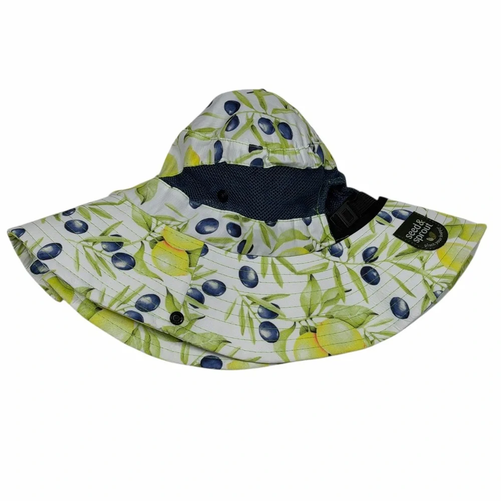 Seed & Sprout Adjustable Women's Bucket Sun Hat - 2 colors to choose from! NWT